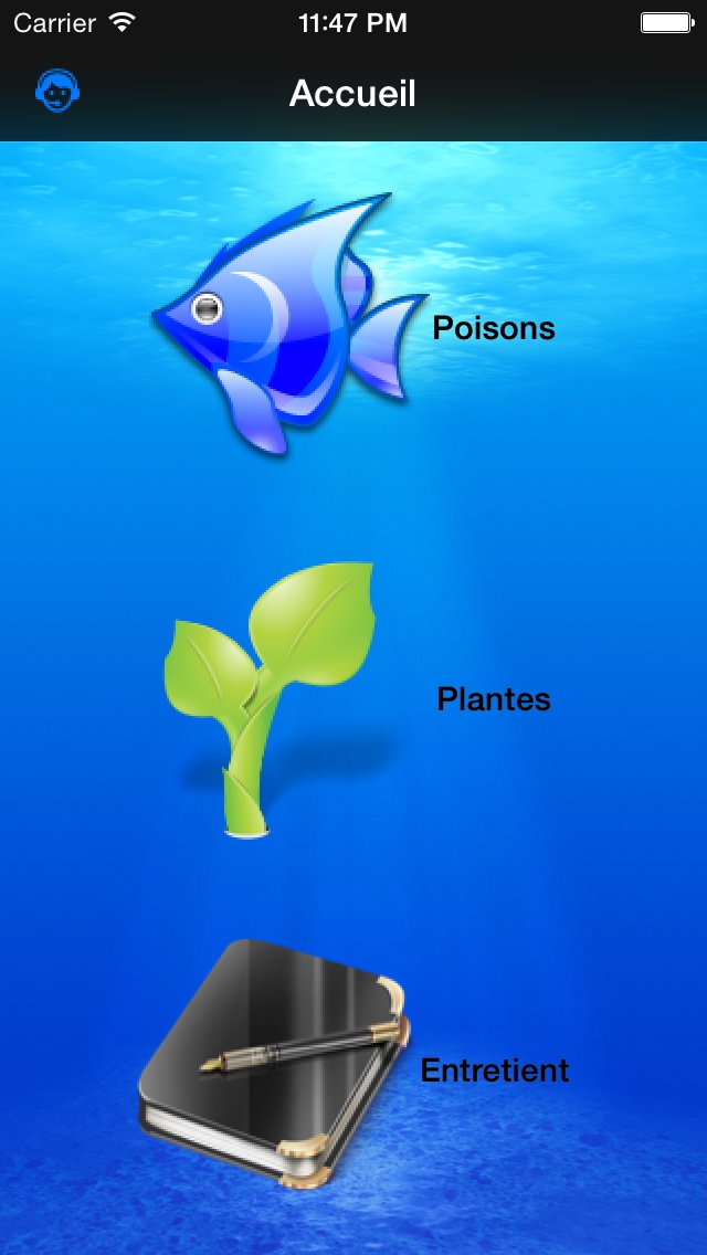 Catalogue de poissons